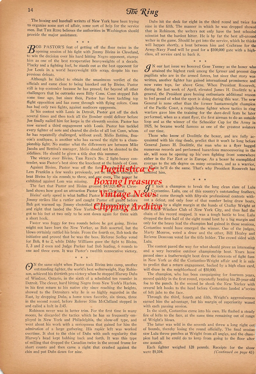 Wrestling News Clipping #220 - Ed Don George, Steve Casey