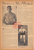 Wrestling News Clipping #216 - Paul Boesch, Bibber McCoy