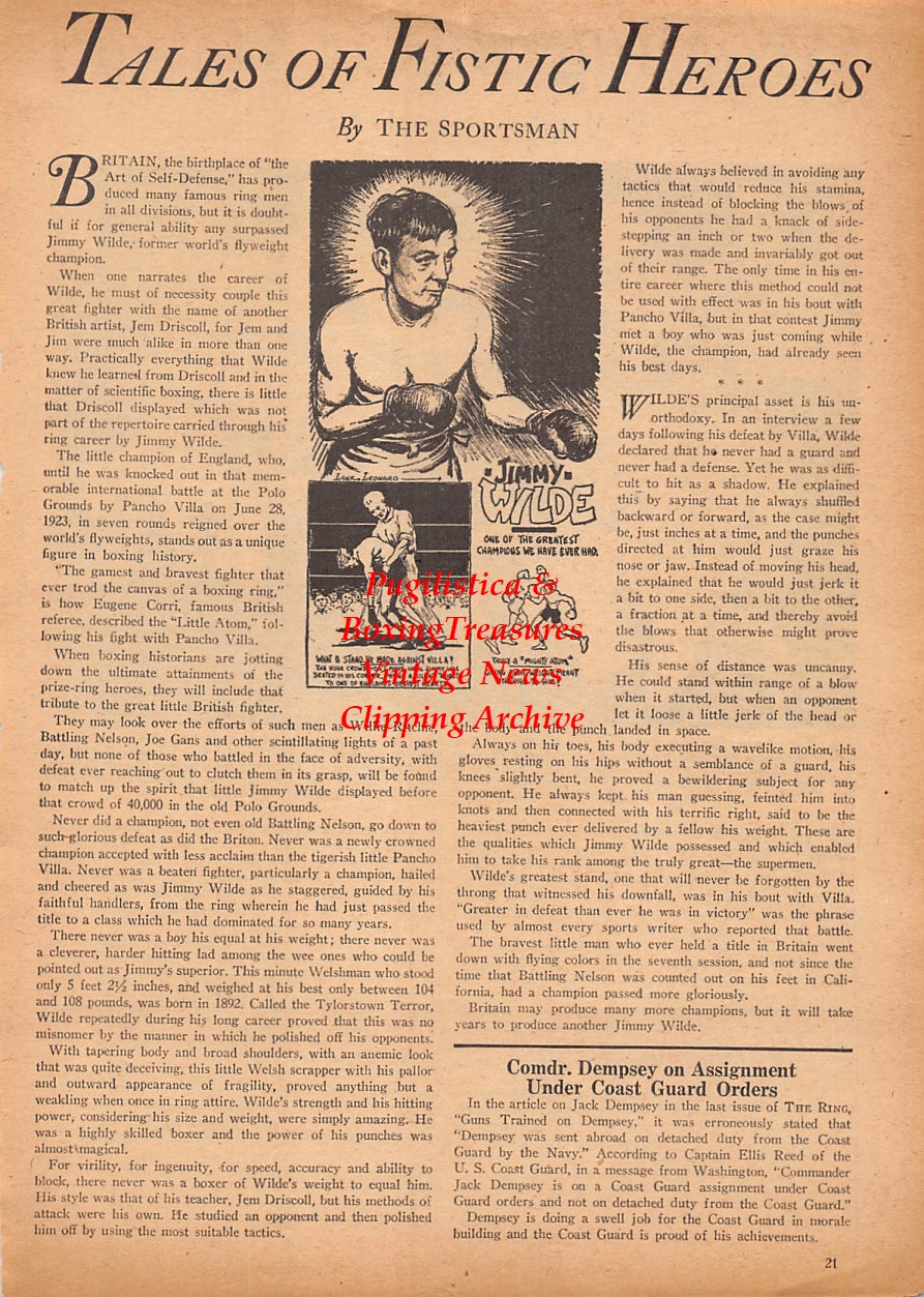 Wrestling News Clipping #242 - WWII Wrestling in Hawaii: Charley Carr, Jimmy Colburn, Bolo Bataan, Whimpey Wellington, Tiger James, Chief Rowe, Axel Johnson, Irish Mike Casey, Babe Smolenski, Ramos Santos, Charley Dimitoris, Bad Man Joe Mitchell ++