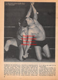 Wrestling News Clipping #166 - Kit Fox vs. Jerry Kozak and John Paul Henning
