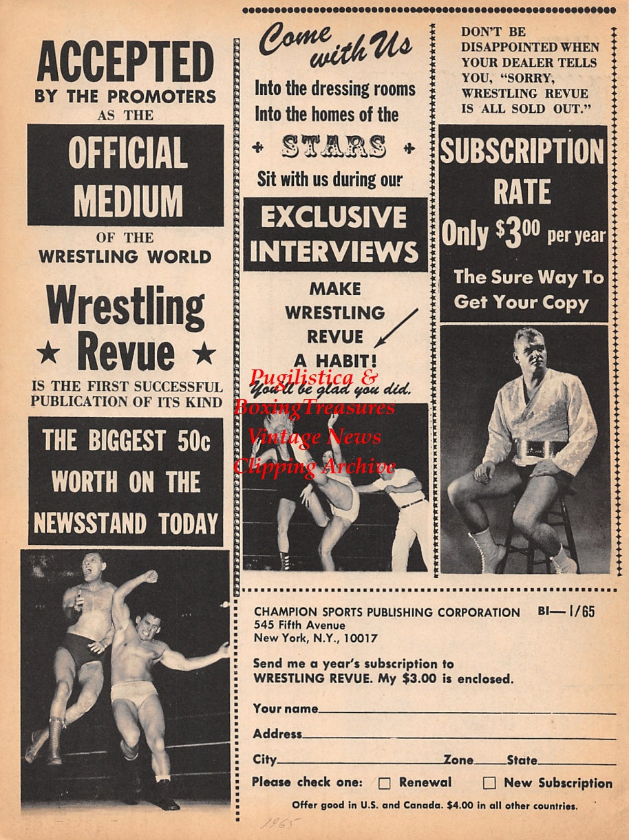 Wrestling News Clipping #146 - Judo event: Makato Ohbayashi vs. Joon Hi Song