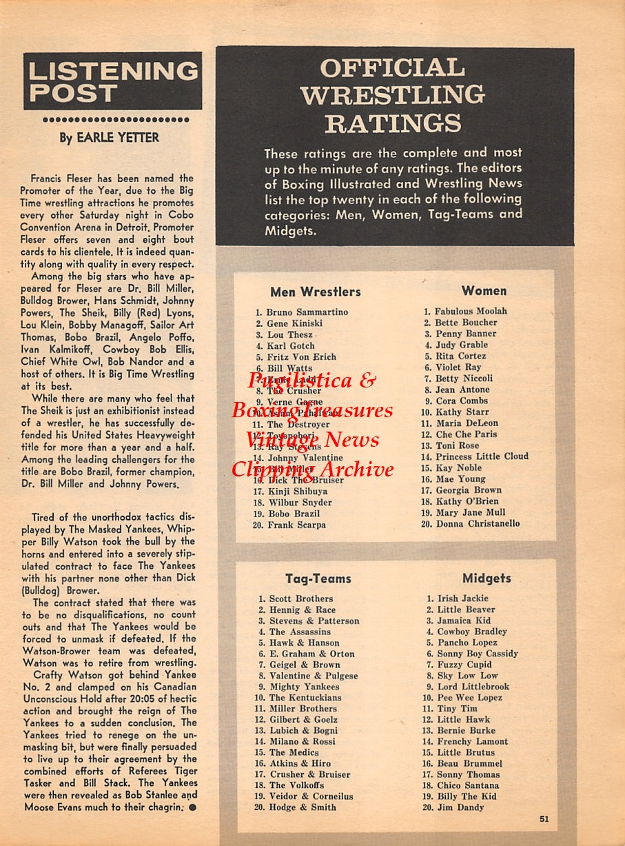 Wrestling News Clipping #09 - Chris Markoff