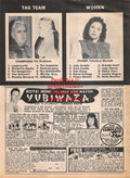 Wrestling News Clipping #71 - Jerry and Eddie Graham "The Golden Grahams", The Fabulous Moolah