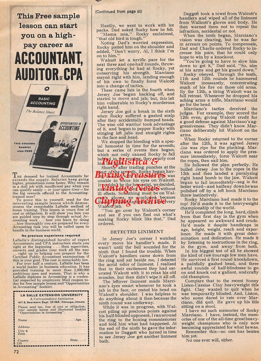 Wrestling News Clipping #71 - Jerry and Eddie Graham "The Golden Grahams", The Fabulous Moolah