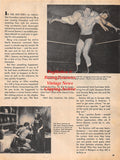 Wrestling News Clipping #57 - Sampson Burke, James J. Corbett