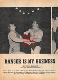 Wrestling News Clipping #21 - Yvon Robert, Danny McShane, Yukon Eric, Tarzan Zorra, Dennis Clary