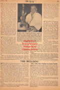 Wrestling News Clipping #05 - Broni Smolenski "Babe Small" WWII Service Professional Wrestling title