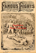 Tom Sayers vs. William Perry "The Tipton Slasher" - 11x17 Boxing Photographic Print