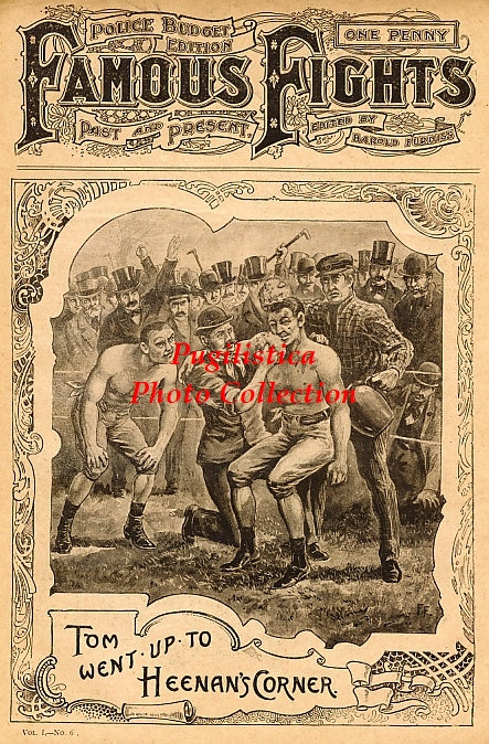 Tom Sayers vs. John C. Heenan - 11x17 Boxing Photographic Print