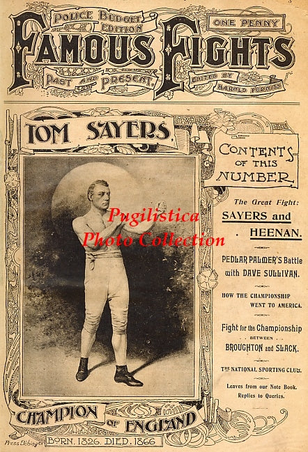 Tom Sayers - 11x17 Boxing Photographic Print