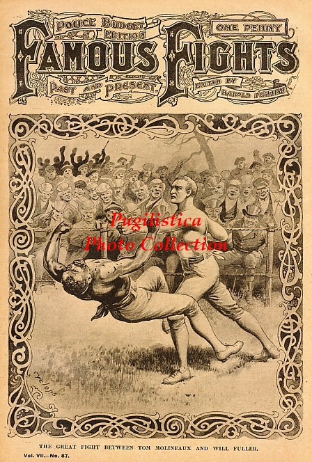 Thomas Molineaux vs. William Fuller - 11x17 Boxing Photographic Print