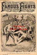Yankee Sullivan vs. William Bell - 11x17 Boxing Photographic Print