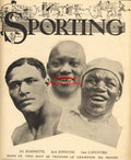 Jack Johnson, Sam Langford and Joe Jeannette - 11x17 Boxing Photographic Print