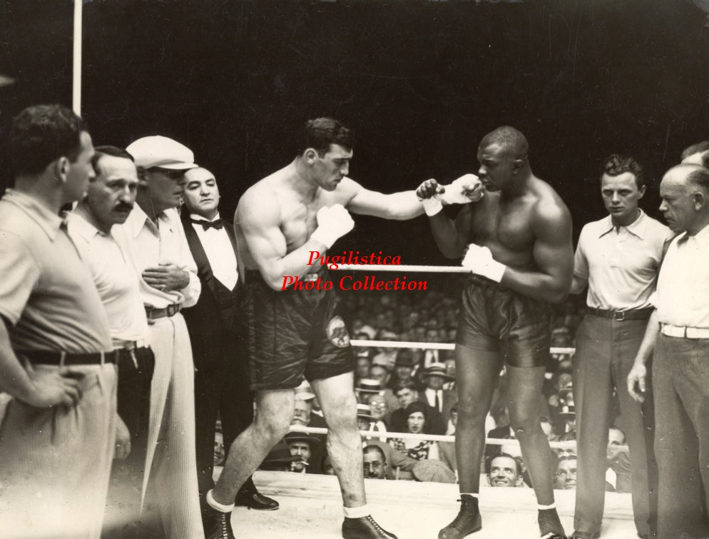 Primo Carnera vs. George Godfrey - 17x11 Boxing Photograph