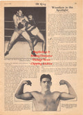 Wrestling News Clipping #173 - Karl Davis, Sammy Stein, Man Mountain Dean, Ed Don George