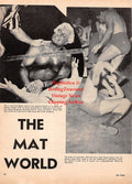 Wrestling News Clipping #176 - Fred Blassie vs. Bruno Sammartino, Wild Bill Curry vs. Pepper Gomez
