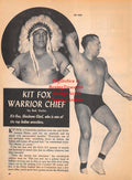 Wrestling News Clipping #165 - Kit Fox