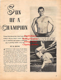 Wrestling News Clipping #85 - Young Dick Brown, Mike DiBiase