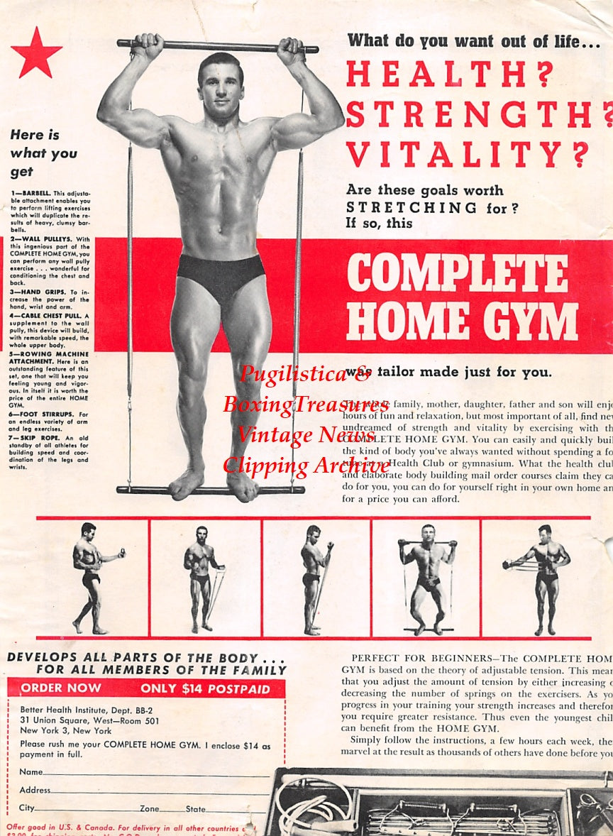 Wrestling News Clipping #50 - Emile Dupre