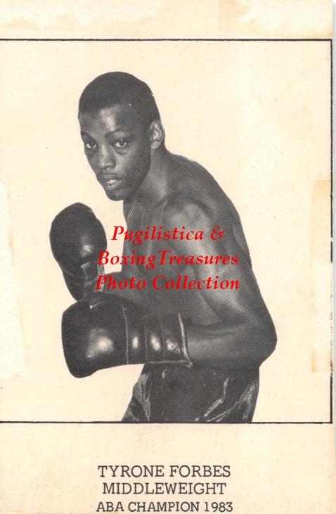 Boxing Photo #754 - Tyrone Forbes