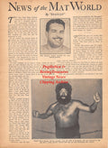 Wrestling News Clipping #248 - Ellis Bashara, Daniel Boon Savage