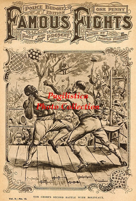 Tom Cribb vs. Thomas Molineaux II - 11x17 Boxing Photographic Print