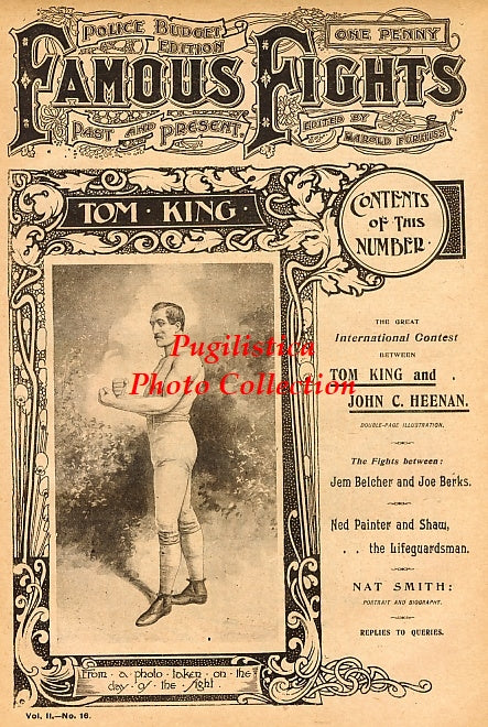 Tom King - 11x17 Boxing Photographic Print
