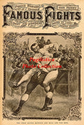 Jem Mace vs. Tom King - 11x17 Boxing Photographic Print