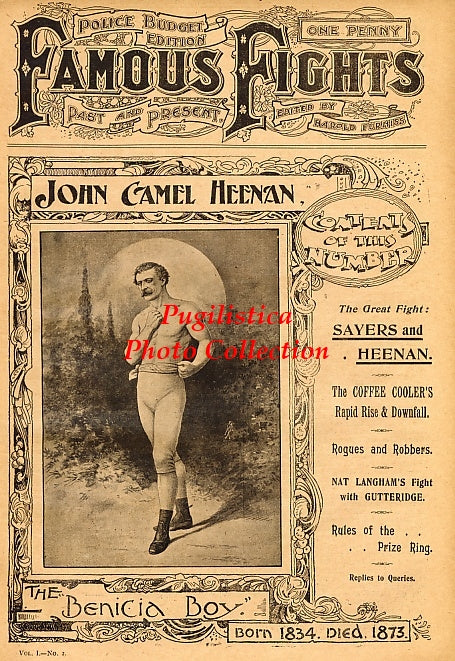 John C. Heenan - 11x17 Boxing Photographic Print