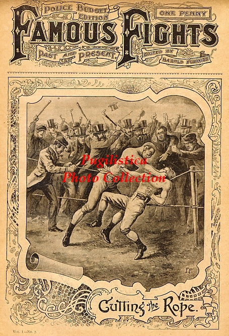 John C. Heenan vs. Tom Sayers - 11x17 Boxing Photographic Print