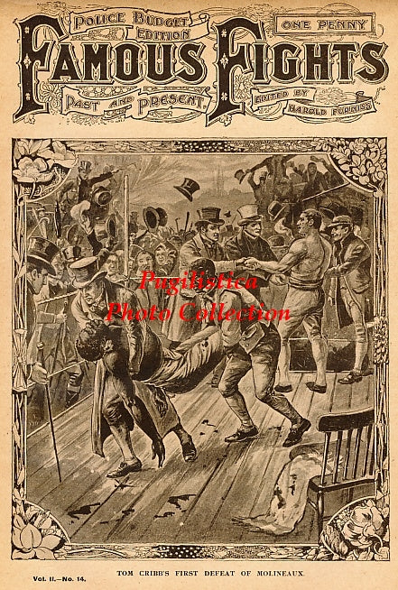 Thomas Molineaux vs. Tom Cribb - 11x17 Boxing Photographic Print