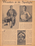 Wrestling News Clipping #251 - Joe Devito, George Gable, Jagat Singh