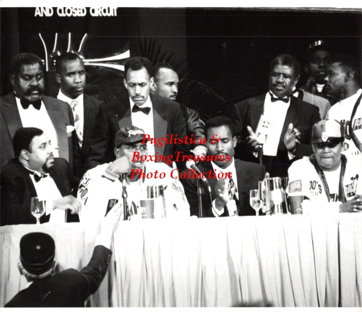 Boxing Photo #888 - Donovan "Razor" Ruddock (Mike Tyson press conference)