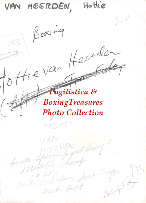 Boxing Photo #1037 - Gert "Hottie" van Heerden