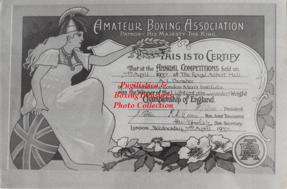 Boxing Photo #1059 - Arthur Danahar Boxing Award