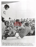 Boxing Photo #1415 - Ingemar Johansson sparring Billy Stephan - Vintage 1961 Wire Photograph