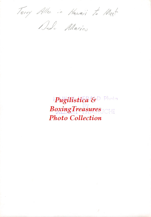 Boxing Photo #1077 - Terry Allen in Hawaii