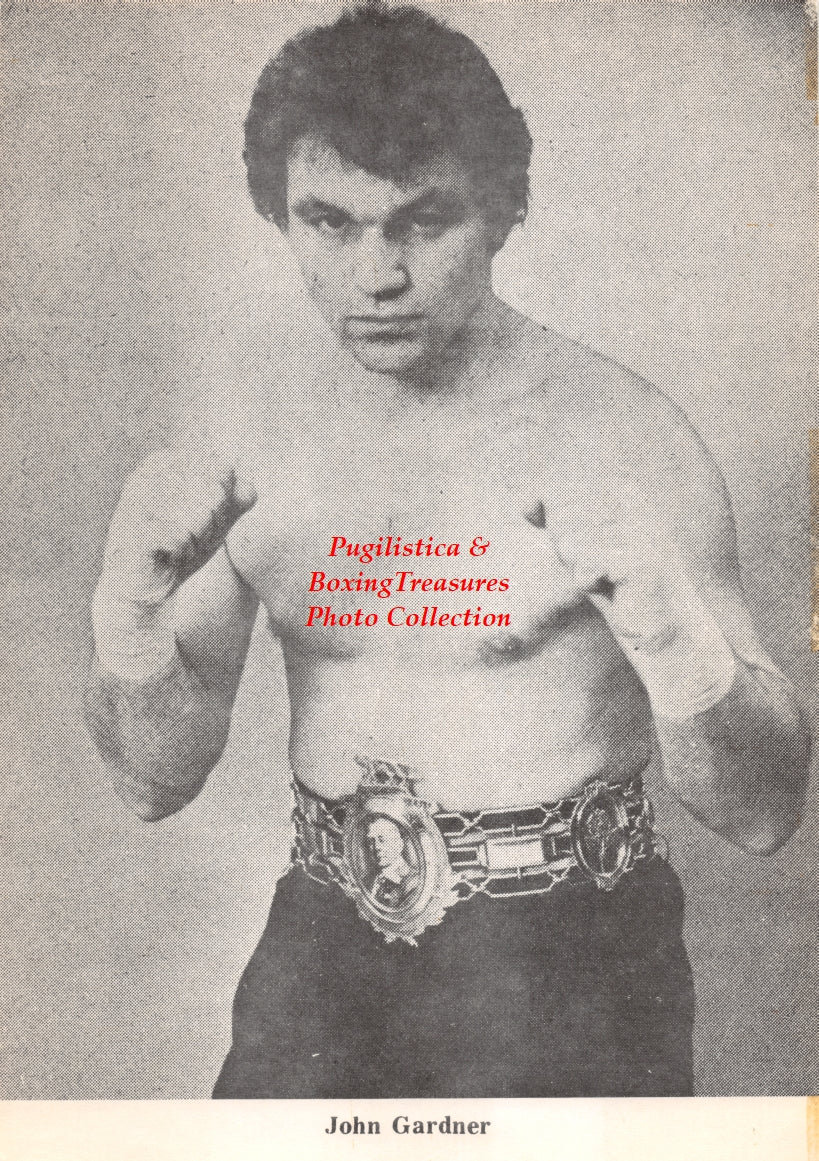 Boxing Photo #1137 - John L. Gardner