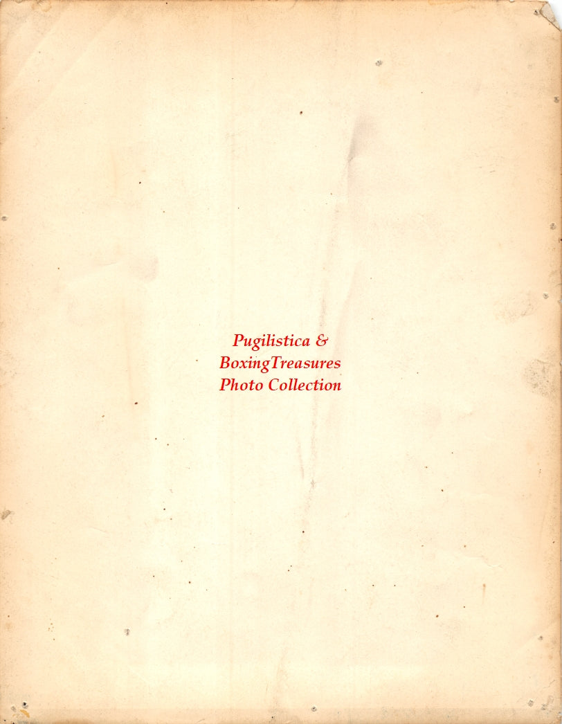 Boxing Photo #1433 - Johnny Rogers (Manager) - Vintage c. 1930's Photograph