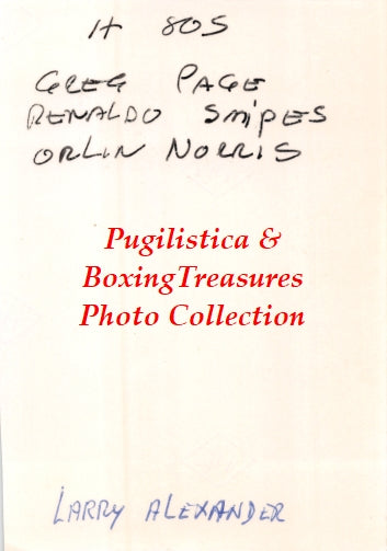 Boxing Photo #1200 - Larry Alexander