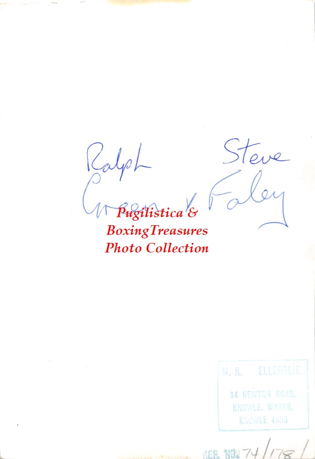 Boxing Photo #1198 - Steve Foley vs. Ralph Green