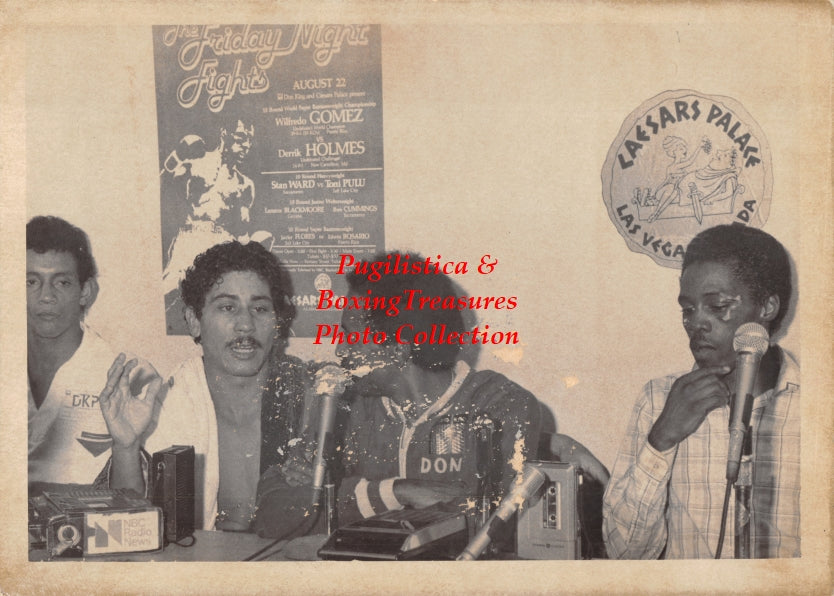 Boxing Photo #1188 - Wilfredo Gomez and Derrik Holmes