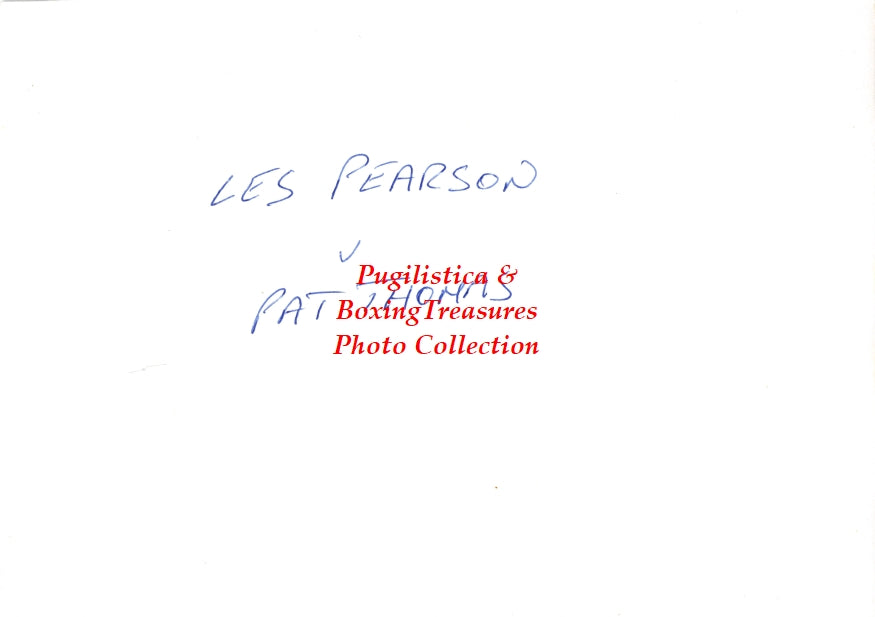 Boxing Photo #1038 - Les Pearson vs. Pat Thomas