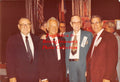 Boxing Photo #1034 - Dr. Max Novich, Teddy Hayes, Everett L. Sanders, Charles F. Casas - World Boxing Hall of Fame