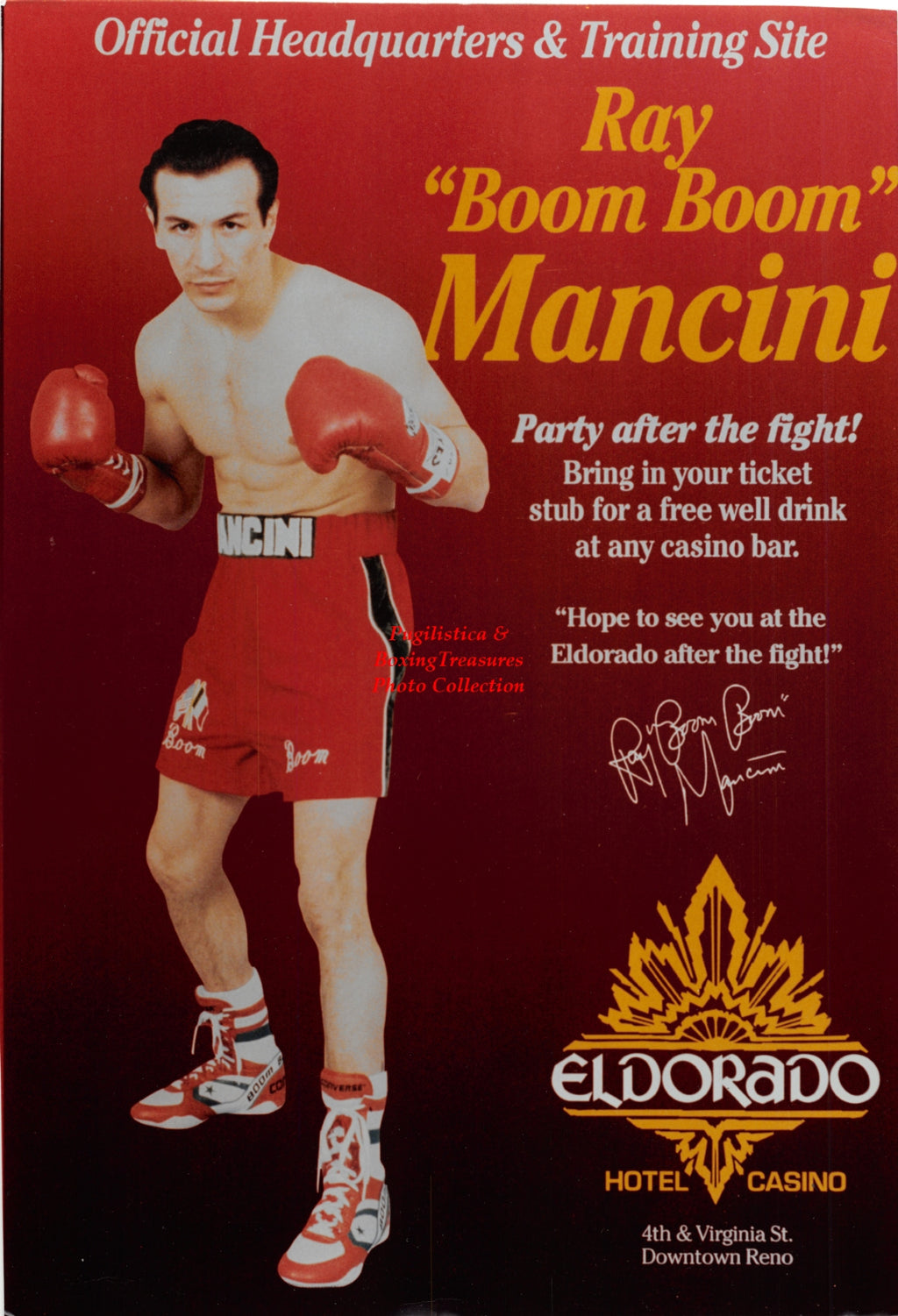 Boxing Photo #1259 - Ray "Boom Boom" Mancini