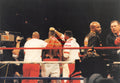 Boxing Photo #1303 - Larry Holmes vs. Ray Mercer 1992 Vintage Snapshot Photograph