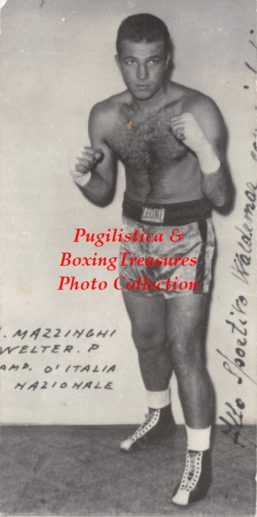 Boxing Photo #852 - Alessandro Mazzinghi