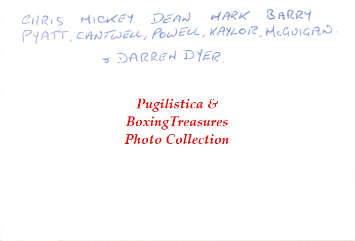 Boxing Photo #983 - Barry McGuigan, Mark Kaylor, Dean Powell, Mickey Cantwell, Chris Pyatt, Darren Dyer