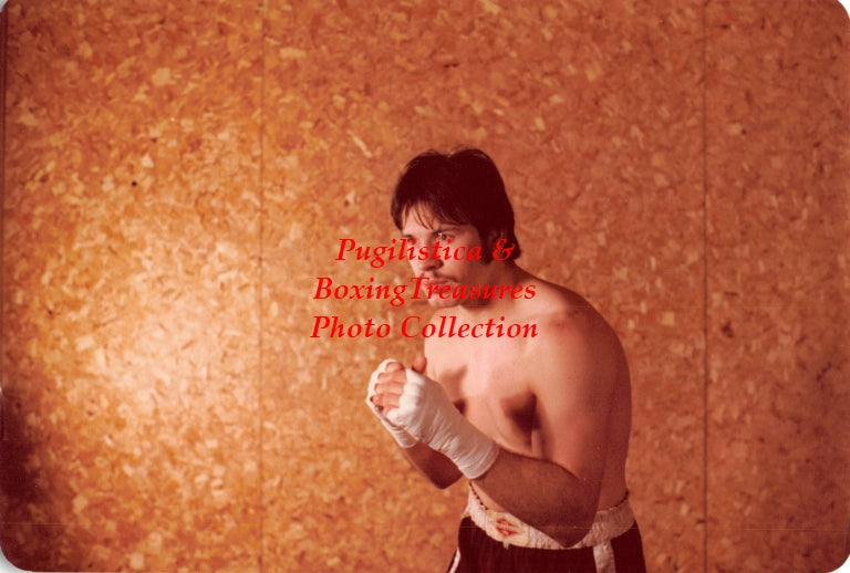 Boxing Photo #930 - c. 1970's-80's Snapshot of Unidentified Boxer