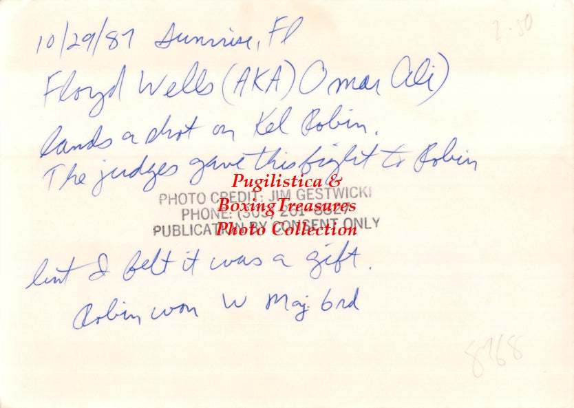 Boxing Photo #1134 - Floyd Wells "Omar Ali" vs. Kel Robin - Sunrise, Florida